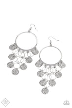 Load image into Gallery viewer, ALL CHIME High Silver Earrings - Paparazzi Accessories
