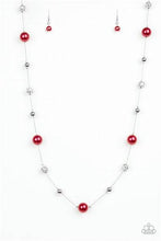 Load image into Gallery viewer, Eloquently Eloquent Red Necklace - Paparazzi Accessories

