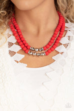 Load image into Gallery viewer, Summer Splash Red Necklace - Paparazzi Accessories
