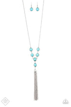 Load image into Gallery viewer, Rural Heiress Blue Necklace - Paparazzi Accessories
