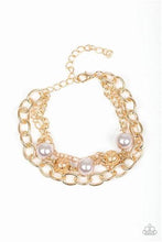 Load image into Gallery viewer, Vintage Variety Gold Bracelet - Paparazzi Accessories
