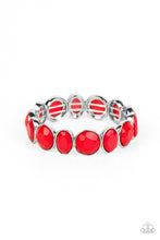 Load image into Gallery viewer, Whimsical Glow Red Bracelet - Paparazzi Accessories
