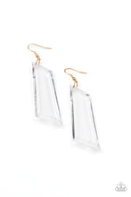 Load image into Gallery viewer, The Final Cut Gold Earrings - Paparazzi Accessories

