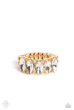Load image into Gallery viewer, Lavish Lure Gold Ring - Paparazzi Accessories
