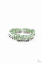 Load image into Gallery viewer, Destination Dreamscape Green Bracelet - Paparazzi Accessories
