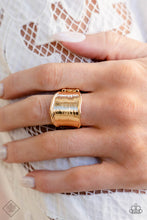 Load image into Gallery viewer, Too Little Too SLATE Gold Ring - Paparazzi Accessories
