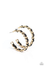 Load image into Gallery viewer, Industrial Incantation Gold Earrings - Paparazzi Accessories
