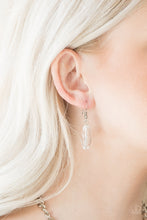 Load image into Gallery viewer, Fringe Fabulous White Necklace - Paparazzi Accessories

