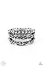 Load image into Gallery viewer, Canyon Canopy Silver Ring - Paparazzi Accessories
