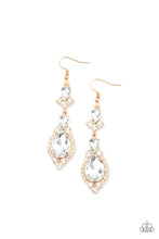 Load image into Gallery viewer, Fully Flauntable Gold Earrings Paparazzi 
