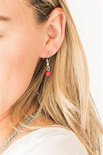 Load image into Gallery viewer, Laying The Groundwork Red Necklace - Paparazzi Accessories

