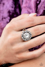 Load image into Gallery viewer, Twinkling Trance White Ring - Paparazzi Accessories
