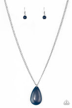 Load image into Gallery viewer, So Pop-YOU-lar Blue Necklace - Paparazzi Accessories
