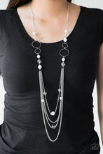 Load image into Gallery viewer, Bubbly Bright White Necklace Paparazzi 

