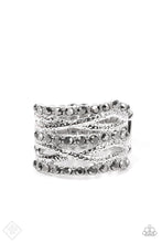 Load image into Gallery viewer, Unthinkable Twinkle Silver Ring - Paparazzi Accessories

