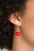 Load image into Gallery viewer, Modern Day Malibu Red Necklace - Paparazzi Accessories
