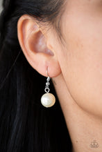 Load image into Gallery viewer, Soon To Be Mrs. White Necklace - Paparazzi Accessories
