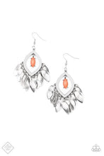 Load image into Gallery viewer, Sunset Soul Orange Earrings - Paparazzi Accessories
