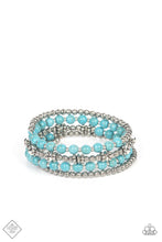 Load image into Gallery viewer, Road Trip Remix Blue Bracelet - Paparazzi Accessories
