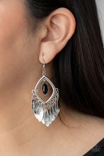 Load image into Gallery viewer, Sunset Soul Black Earrings Paparazzi
