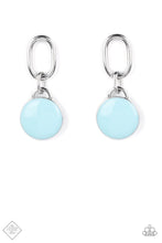 Load image into Gallery viewer, Drop A TINT Blue Earrings - Paparazzi Accessories
