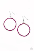 Load image into Gallery viewer, Stoppin Traffic Pink Earrings - Paparazzi Accessories
