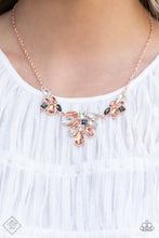 Load image into Gallery viewer, Completely Captivated Rose Gold Necklace - Paparazzi Accessories
