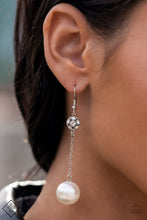 Load image into Gallery viewer, Nautical Nostalgia White Earrings - Paparazzi Accessories
