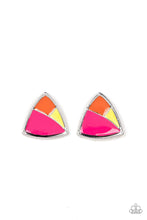 Load image into Gallery viewer, Kaleidoscopic Collision Multi Earrings - Paparazzi Accessories
