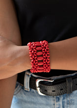 Load image into Gallery viewer, Fiji Flavor Red Bracelet - Paparazzi Accessories
