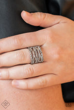 Load image into Gallery viewer, Unthinkable Twinkle Silver Ring - Paparazzi Accessories
