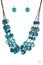 Load image into Gallery viewer, Wonderfully Walla Walla Blue Necklace - Paparazzi Accessories
