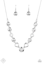 Load image into Gallery viewer, Elegantly Elite White Necklace - Paparazzi Accessories
