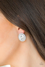 Load image into Gallery viewer, What Should I Bling? White Earrings Paparazzi 
