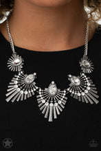 Load image into Gallery viewer, Miss YOU-niverse Silver Necklace - Paparazzi Accessories

