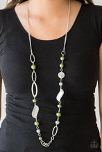 Load image into Gallery viewer, All About Me Green Necklace - Paparazzi Accessories
