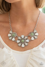 Load image into Gallery viewer, Aquatic Garden Green Necklace - Paparazzi Accessories
