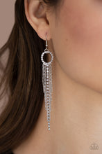 Load image into Gallery viewer, Pass The Glitter White Earrings Paparazzi
