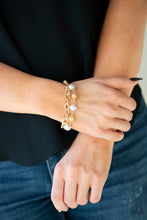 Load image into Gallery viewer, Vintage Variety Gold Bracelet - Paparazzi Accessories
