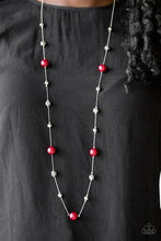 Load image into Gallery viewer, Eloquently Eloquent Red Necklace - Paparazzi Accessories
