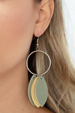 Load image into Gallery viewer, Leafy Laguna Multi Earrings - Paparazzi Accessories
