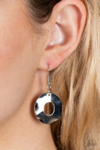 Load image into Gallery viewer, Mechanical Masterpiece Silver Necklace - Paparazzi Accessories
