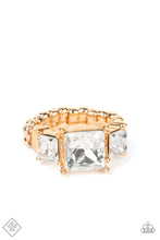 Load image into Gallery viewer, Treasured Twinkle Gold Ring - Paparazzi Accessories
