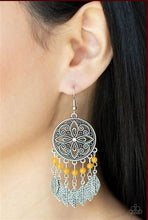 Load image into Gallery viewer, Free-Spirited Fashionista Orange Earrings - Paparazzi Accessories
