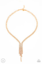Load image into Gallery viewer, Double The Diva Gold Choker - Paparazzi Accessories

