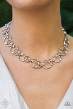 Load image into Gallery viewer, Center Of My Universe White Necklace - Paparazzi Accessories
