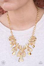 Load image into Gallery viewer, The Sands Of Time Gold Necklace - Paparazzi Accessories

