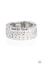 Load image into Gallery viewer, All Wheel Drive Silver Ring - Paparazzi Accessories
