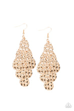 Load image into Gallery viewer, Instant Incandescence Gold Earrings - Paparazzi Accessories

