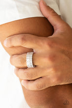 Load image into Gallery viewer, All Wheel Drive Silver Ring - Paparazzi Accessories
